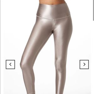 DYI high waisted, high shine leggings
